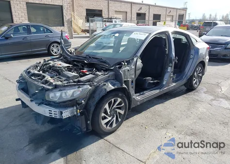 2017 Honda Civic Ex из США, поврежденный, VIN 19XFC2F7XHE213106